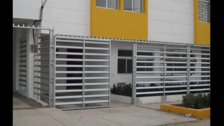 Innovaci&oacute;n en Dise&ntilde;os Modernos de Cerramientos de Acero
