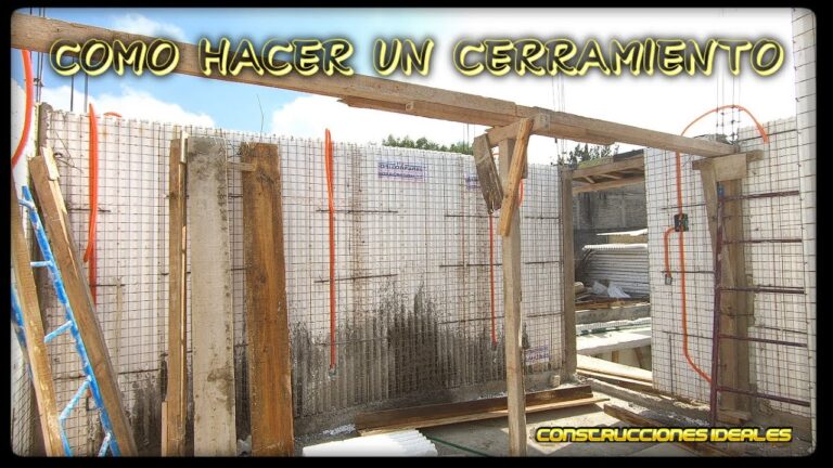 Gu&iacute;a Eficiente para el Proceso de Instalaci&oacute;n de Cerramientos de Obra