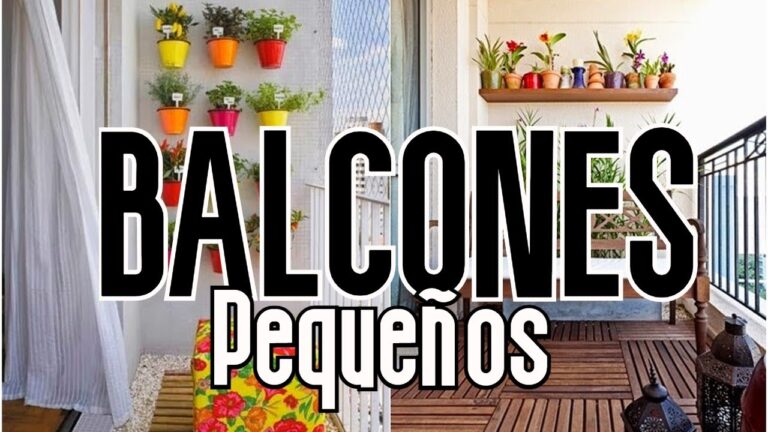 Ideas Creativas para Decorar Balcones en Espacios Reducidos