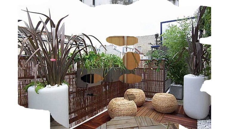Ideas Creativas para Decorar Balcones con Mobiliario