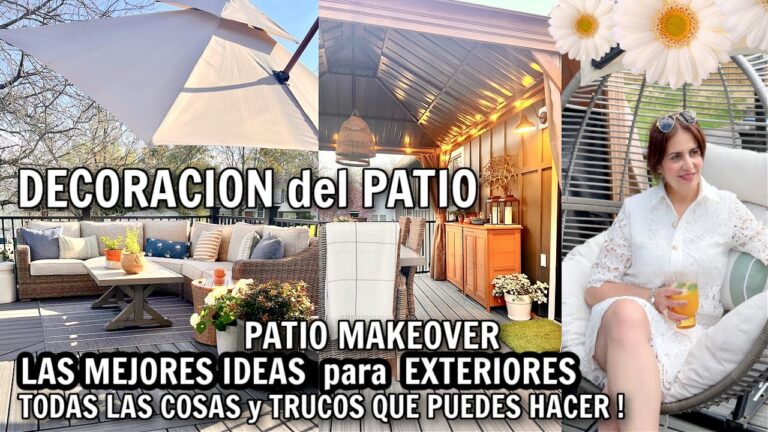 La esencial limpieza de terrazas al aire libre