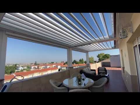 Protección Solar Eficaz con Vidrio Especial para Terrazas
