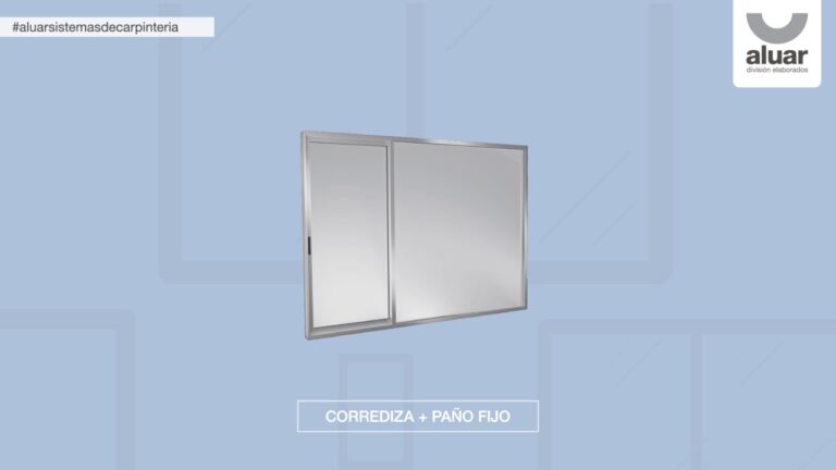 Estilo y Funcionalidad en Ventanas Fijas de Aluminio